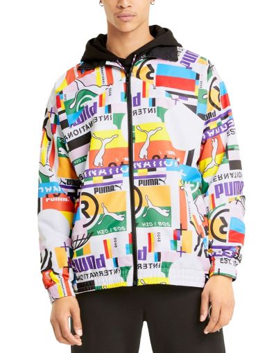 PUMA International Lab Woven Track Jacket Multicolor