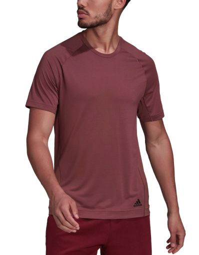 ADIDAS Yoga Training Tee Burgundy