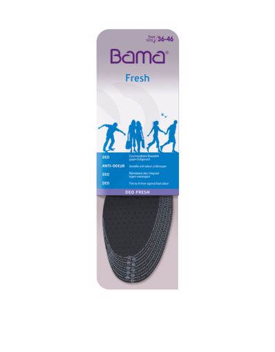 BAMA Essentials Deo Fresh Insoles Grey