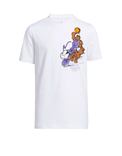 ADIDAS x Donovan Mitchell Avatar Graphic Tee White