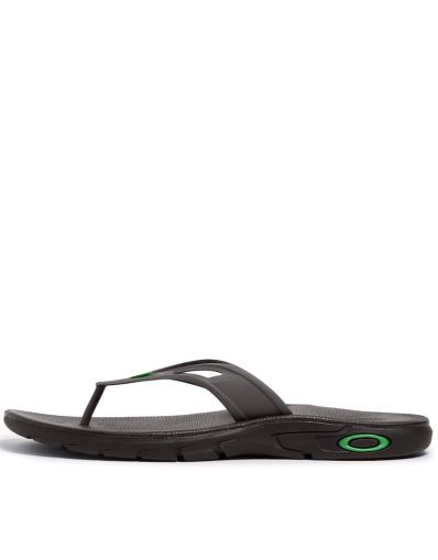 OAKLEY Ellipse Flip Flops Green/Black