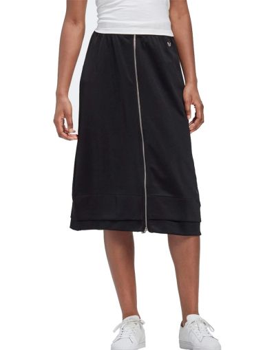 ADIDAS Originals Long Zip Skirt Black