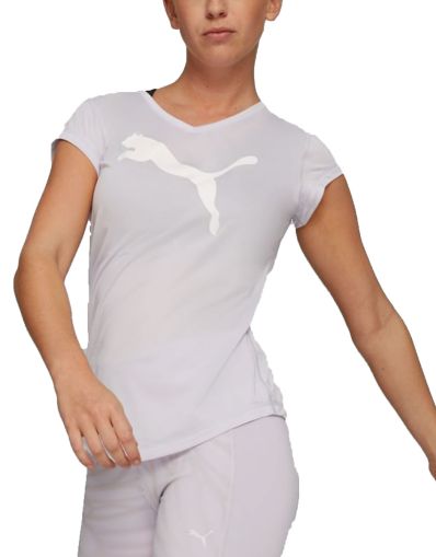 PUMA Favourite Heather Cat Training Tee Purple