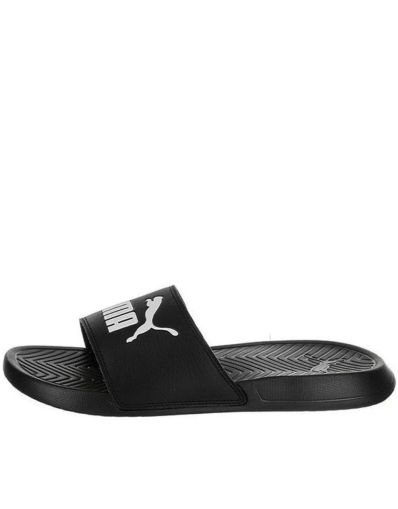 PUMA Popcat Unisex Slides Black/White