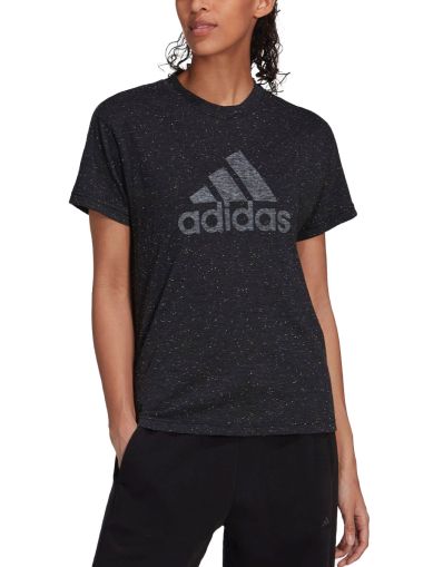 ADIDAS Sportswear Future Icons Winners 3 Tee Black Melange