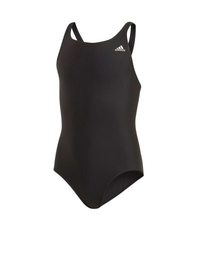 ADIDAS Solid Fitness Swimsuit Black