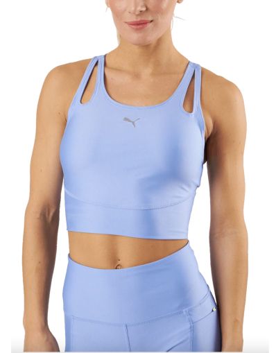 PUMA Run Ultraform Crop Tank Purple