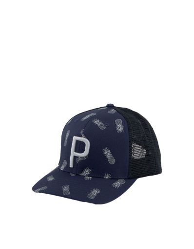 PUMA Pineapple Trucker P Cap Navy