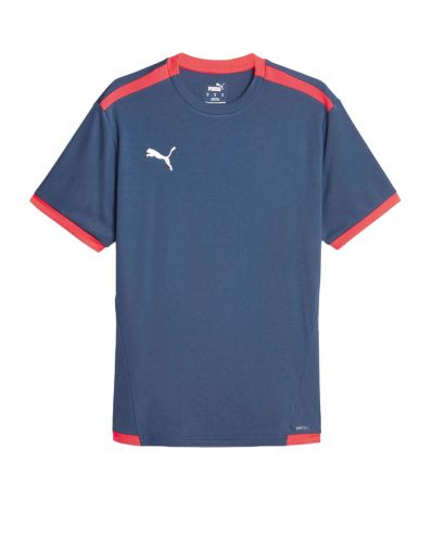 PUMA TeamLiga DryCell Football Tee Blue