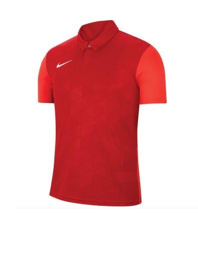 NIKE Trophy IV Short Sleeve Polo Red