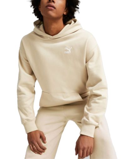 PUMA Classics Relaxed Hoodie Beige