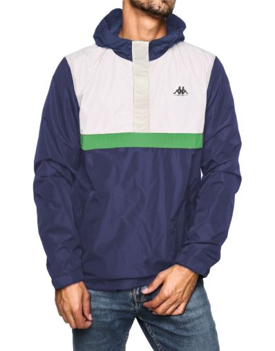 KAPPA Icilio Auth Windbaker Jacket Navy M