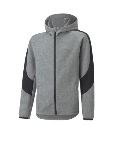 PUMA Evostripe Full-Zip Hoodie Grey