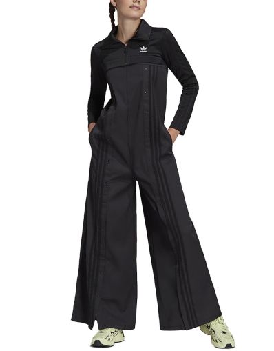 ADIDAS Always Original Snap-Button Jumpsuit Black