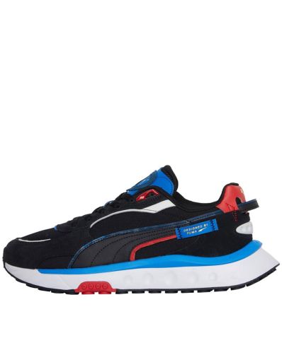 PUMA Wild Rider Displaced Shoes Black