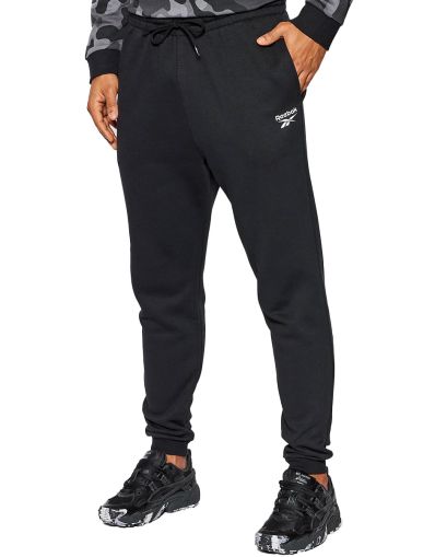 REEBOK Identity Left Leg Logo Pants Black