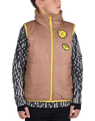 ADIDAS x Lego Baumhaus Vest Brown/Yellow