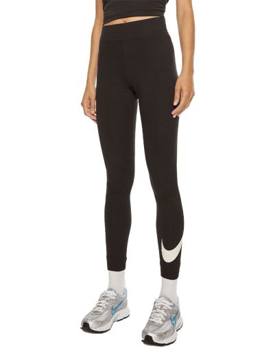 NIKE Sportswear Classics High-Waisted Graphic Leggings Black