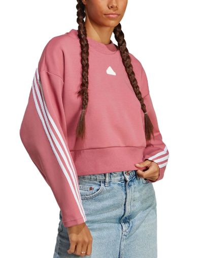 ADIDAS Sportswear Future Icons 3-Stripes Sweatshirt Pink