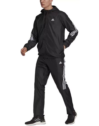 ADIDAS Sportswear Hooded Tracksuit Black