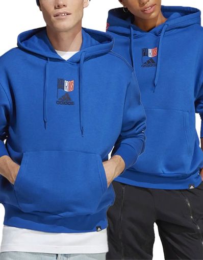 ADIDAS Paris Graphic Unisex Hoodie Blue