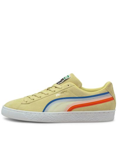 PUMA Suede Triplex Tech Sneakers Shoes Yellow