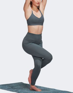 ADIDAS Yoga Essentials Light-Support Bra Grey