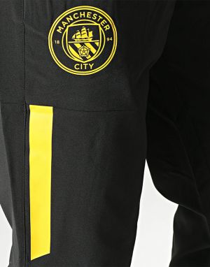 PUMA x Manchester City FC Woven Pants Black/Yellow