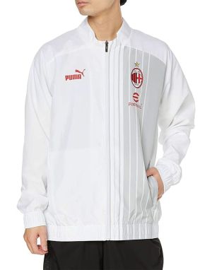 PUMA x AC Milan Prematch Jacket White