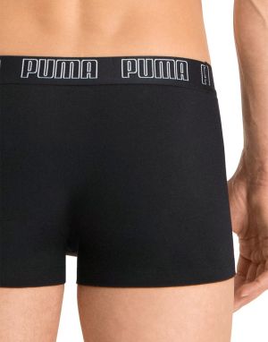 PUMA 2-Packs Basic Logo Boxers Black