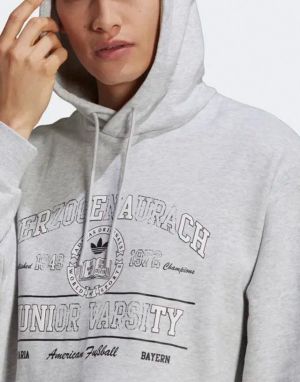 ADIDAS 2000 Luxe College Hoodie Grey
