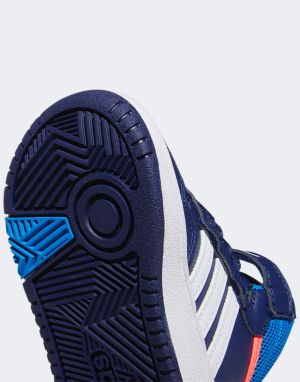 ADIDAS Hoops Mid Shoes Blue