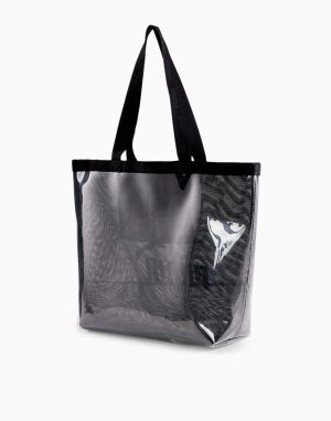 PUMA Transparent Shopper Bag Black