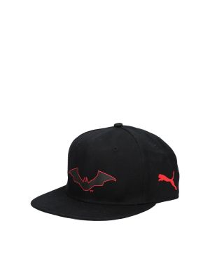 PUMA x Batman Flat Brim Football Cap Black