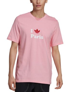 ADIDAS Paris Trefoil Tee Pink