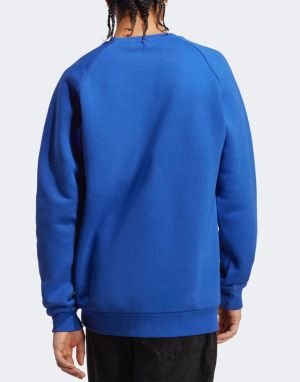 ADIDAS Originals Trefoil Essentials Crew Neck Sweatshirt Blue