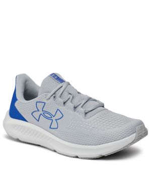 UNDER ARMOUR Charged Pursuit 3 Big Logo Running Shoes Grey/Blue
