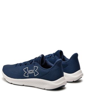 UNDER ARMOUR Charged Pursuit 3 Big Logo Running Shoes Navy