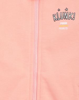 PUMA x Peanuts Kids' Track Jacket Pink