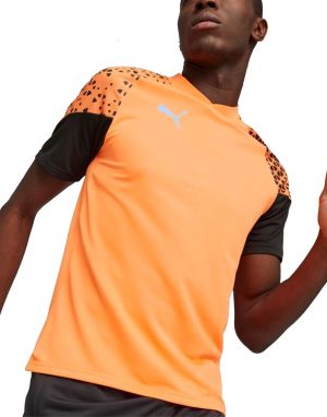 PUMA IndividualCUP Football Tee Orange/Black