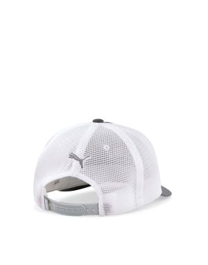 PUMA Sundown Trucker Snapback P Cap Grey/White