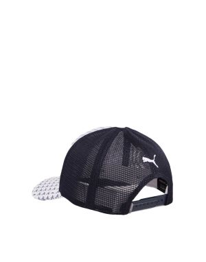 PUMA Palms Trucker P Snapback Cap White/Navy