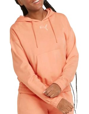 PUMA Her Training Hoodie Peach Pink