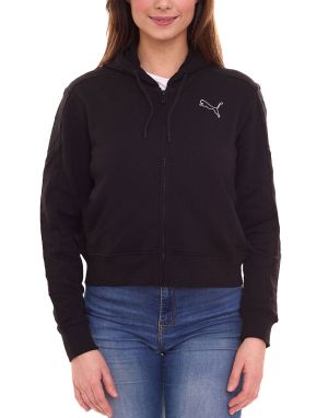 PUMA Her Full-Zip Hoodie Black