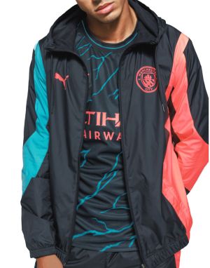 PUMA x Manchester City FC Pre-match Anthem Jacket Dark Navy/Multi