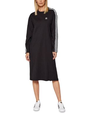 ADIDAS Originals Adicolor Long Sleeve Dress Black