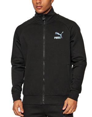 PUMA Iconic T7 Double Knit Track Jacket Black