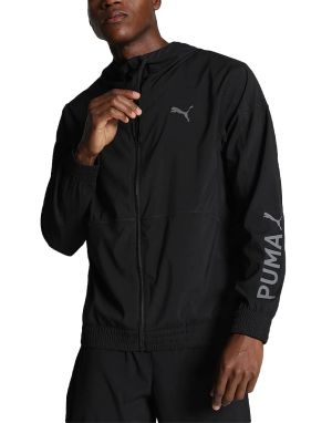 PUMA Fit Woven Training Jacket Black