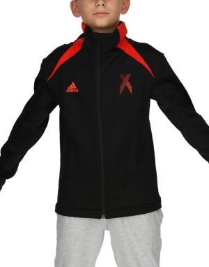 ADIDAS Football Inspired Aeroready Track Top Black