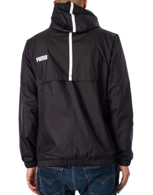 PUMA Ess Solid Windbreaker Jacket Black